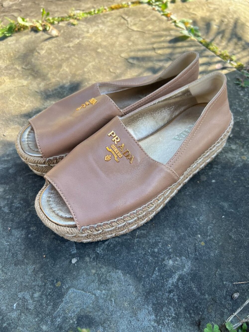 Prada Platform Espadrilles